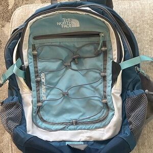 NWOT The North Face Light Blue/Blue Gray Backpack Old-school Appeal Work/Outdoor